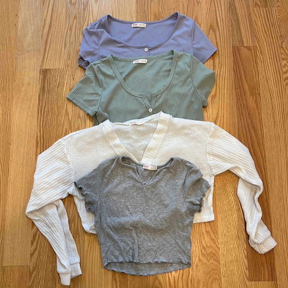 ROMWE shirt bundle, lightly used besides sweater